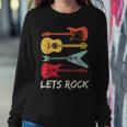 Lets Rock N Roll Guitar Retro Men Women Women Sweatshirt Unique Gifts