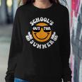 Schools Out For Summer Last Day Of School Smile Teacher Life Women Sweatshirt Unique Gifts