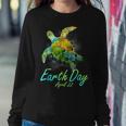 Sea Turtle Planet Love World Environment Earth Day Women Sweatshirt Unique Gifts