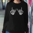 Sign Of The Horns Lover - For Cool Men And Women Women Sweatshirt Unique Gifts
