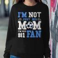 Soccer Mother Number 1 Fan - Soccer Mom Women Crewneck Graphic Sweatshirt Personalized Gifts