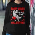 Sorry Ladies Mommy Is My Valentine Day For Boys Funny V3 Women Crewneck Graphic Sweatshirt Funny Gifts