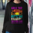 Womens South Padre Island Girls Trip 2023 Students Vacation Party Women Sweatshirt Unique Gifts