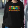 Super Mommio Funny Mom Mothers Day Women Crewneck Graphic Sweatshirt Personalized Gifts
