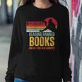 Womens I Survived Reading Banned Books - Banned Books Lovers Women Sweatshirt Unique Gifts