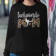 Taekwondo Mom Of A Taekwondo Fighter Taekwondo Mama Women Crewneck Graphic Sweatshirt Personalized Gifts