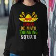 Tequila Squad Drinking Cinco De Mayo Women Sweatshirt Unique Gifts