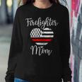 Thin Red Line Firefighter Mom From Son Fireman Women Sweatshirt Unique Gifts