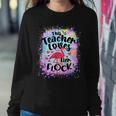This Assistant Principal Loves Her Flock Flamingo Teacher Women Crewneck Graphic Sweatshirt Personalized Gifts
