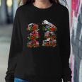 Types Of Fire Truck Christmas For Fireman Firefighter Xmas Women Crewneck Graphic Sweatshirt Funny Gifts