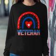 Veterans Day Veteran Appreciation Respect Honor Mom Dad Vets V7 Women Crewneck Graphic Sweatshirt Funny Gifts