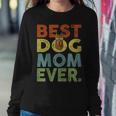 Vintage Best Dog Mom Ever Doberman Dog Lover Women Sweatshirt Unique Gifts