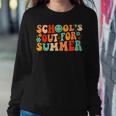 Vintage Schools Out For Summer Ladies Women Kids Teacher Women Sweatshirt Unique Gifts