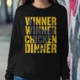 Winner Winner Chicken Dinner ChickenWomen Sweatshirt Unique Gifts