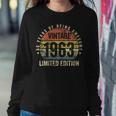 Womens 60 Year Old Vintage 1963 Limited Edition 60Th Birthday Women Crewneck Graphic Sweatshirt Funny Gifts