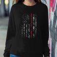 Womens Thin Red Line Fire Fighter Women Crewneck Graphic Sweatshirt Funny Gifts