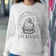 Chicken Support Your Local Egg Dealers Farmers Chicken Women Sweatshirt Unique Gifts