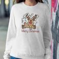 Christmas Deer Merry Christmas Women Crewneck Graphic Sweatshirt Personalized Gifts Christmas Deer Merry Christmas Women Crewneck Graphic Sweatshirt Personalized Gifts