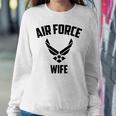 Cool Air Force Wife Gift | Best Proud Veteran Military Women Women Crewneck Graphic Sweatshirt Funny Gifts