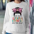 Expensive Difficult And Talks Back Messy Bun Women Sweatshirt Unique Gifts