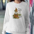 Fall Oh My Gourd I Love Fall Gnomes Women Crewneck Graphic Sweatshirt Personalized Gifts