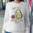 Our First 2023 Cute Avocado Mom Women Sweatshirt Unique Gifts