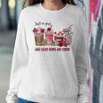 Just A Girl Who Loves Books And Coffee Coffee Women Sweatshirt Unique Gifts