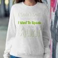 Kids Nephew Niece Gifts From Aunt Funny Quote Family Nephew Women Crewneck Graphic Sweatshirt Funny Gifts