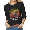 Air Force Academy Helicopter Husband Proud Air Force Retired Women Long Sleeve T-shirt