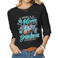 Being A Mom Is An Honor Being A Grandmom Is Priceless Women Graphic Long Sleeve T-shirt