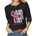 Breast Cancer Support Family Women Breast Cancer Awareness Women Long Sleeve T-shirt