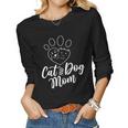 Cat And Dog Mom Dogs Cats Lover Mother Mommy Mama Mothers Women Long Sleeve T-shirt Cat And Dog Mom Dogs Cats Lover Mother Mommy Mama Mothers Women Long Sleeve T-shirt