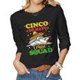 Womens Cinco De Mayo Cruise Squad 2023 Mexican Trip Family Matching Women Long Sleeve T-shirt