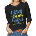 Down Syndrome Awareness For Parents Mom Down Syndrome V2 Women Graphic Long Sleeve T-shirt
