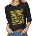 Grumpy Old ManFor Men Sarcastic Fathers Day Women Long Sleeve T-shirt
