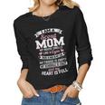 I Am A Scout Mom Proud Supportive Parent Women Graphic Long Sleeve T-shirt