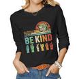 Be Kind Autism Awareness Mom Dad Grandma Teacher Kindness Women Long Sleeve T-shirt