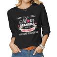 Im A Mom Grandma Great Nothing Scares Me Mother Day Women Long Sleeve T-shirt