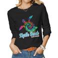 Myrtle Beach Souvenirs Tie Dye Save Sea Turtle S Carolina Women Long Sleeve T-shirt Myrtle Beach Souvenirs Tie Dye Save Sea Turtle S Carolina Women Long Sleeve T-shirt