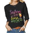 Sisters On The Loose Tie Dye Sisters Weekend Trip 2023 Women Graphic Long Sleeve T-shirt