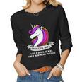 Unicorn Wife Gift Magical Women Women Graphic Long Sleeve T-shirt