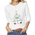 Us Air Force Matching Family Christmas Tree Air Force Wife Women Long Sleeve T-shirt