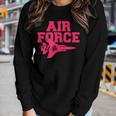 Air Force Wife For Proud Air Force Wifey Women Long Sleeve T-shirt Gifts for Her