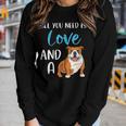 All You Need Is Love And A Bulldog Funny Bulldog Dog Mom Women Graphic Long Sleeve T-shirt Gifts for Her