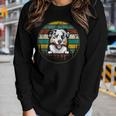 Australian Shepherd Dog Fathers Day Xmas For Dad Mom Women Graphic Long Sleeve T-shirt Gifts for Her