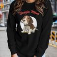 Womens Beagle Mom Shirts For Women Shirt Women Long Sleeve T-shirt Gifts for Her