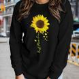 Best Mom Ever Sunflower Hearts Love Women Women Long Sleeve T-shirt Gifts for Her