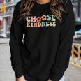 Choose Kindness - For Teachers Or Kids Women Long Sleeve T-shirt Gifts for Her