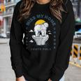 Climate Change Gifts Polar Bear Clothing Mother Earth Women Graphic Long Sleeve T-shirt Gifts for Her