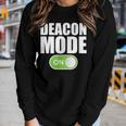 Deacon Mode - Religious Christian Minister Catholic Church Women Long Sleeve T-shirt Gifts for Her